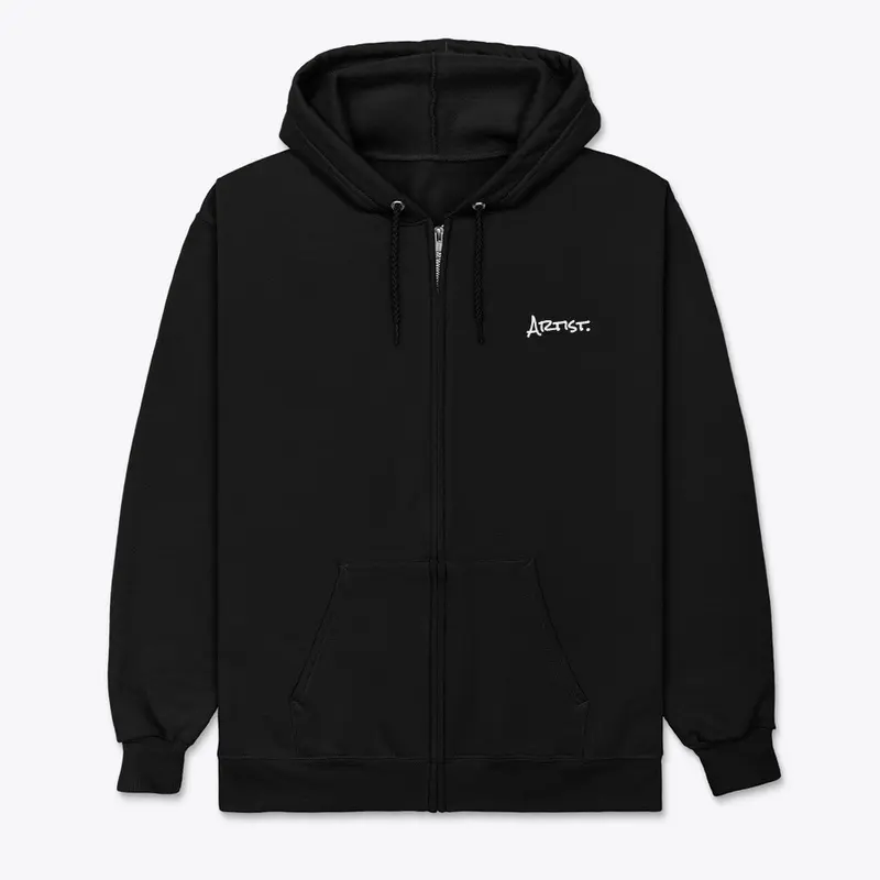 Artist everyday eco-friendly cozy hoodie